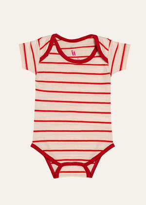 Striped Short Sleeve BodySuit