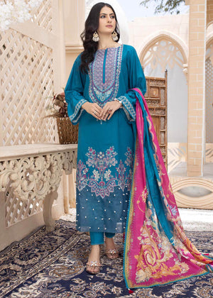 Nusrat 3pc Embroidered