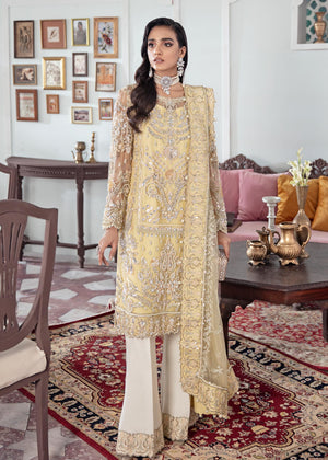 Gulaal - Mahjabeen Embroidered Net 3-Piece Suit WS-17