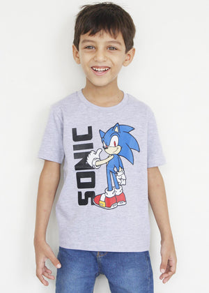 Grey SONIC T-Shirt