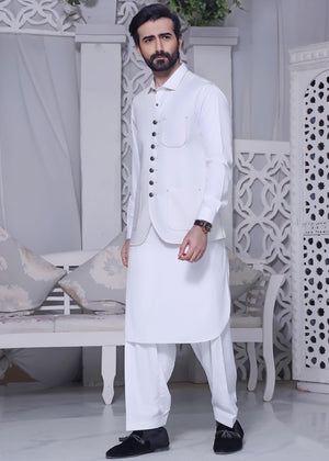 MOON WHITE (3 PIECE) MENSWEAR