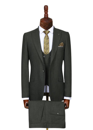 Three piece suit - Green 01