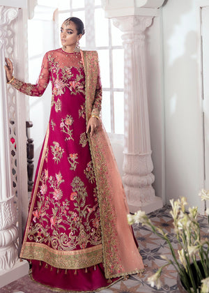 Gulaal - Chameli Embroidered Net 3-Piece Suit WS-10-
