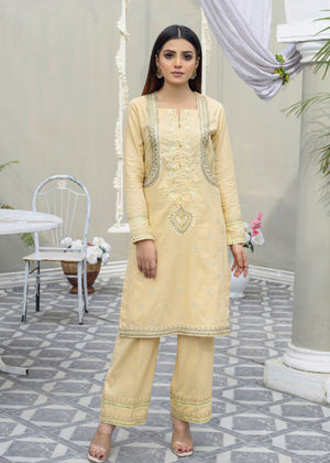GOLDEN SEQUENCE EMBROIDERED DRESS (CC 611)