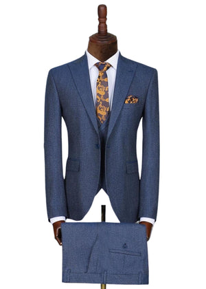 Three piece suit - Blue 02