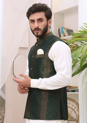 Festive Waistcoats -Radiant Forest- Menswear