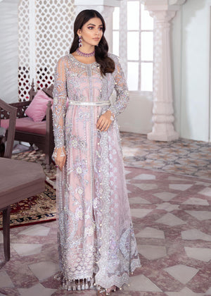 Gulaal -  Naaz Embroidered Net 3-Piece Suit WS-09