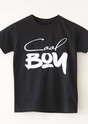 Black Cool Boy T-Shirt