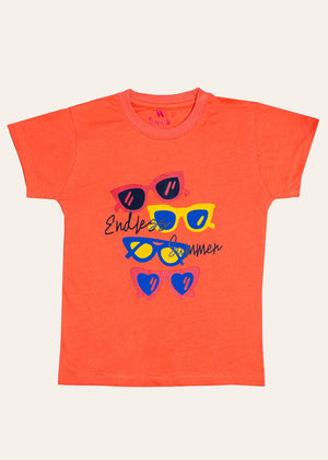 Peach Endless Summer Graphic Tee