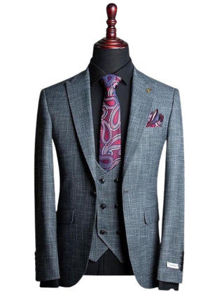 Three piece suit - Grey 03