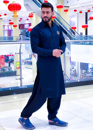 Kameez Shalwar With Hand Embroidery Bunch