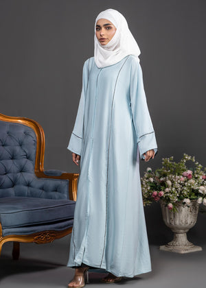 Elsa Blue Abaya