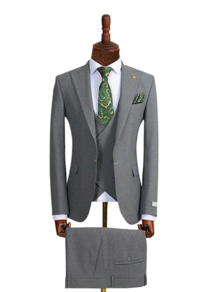 Three piece suit - Grey 02