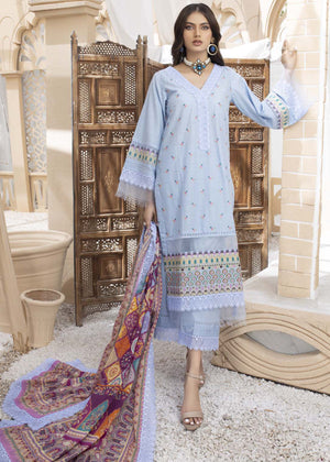 Nazneen 3pc Embroidered