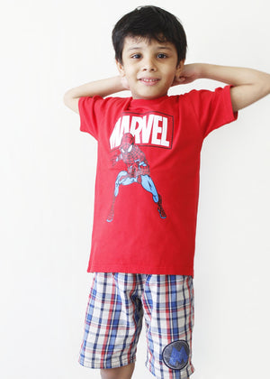 Red Marvel T-Shirt