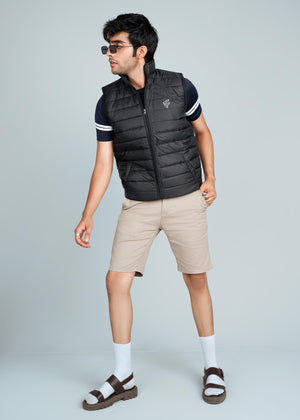 Signo black insulated puffer gilet