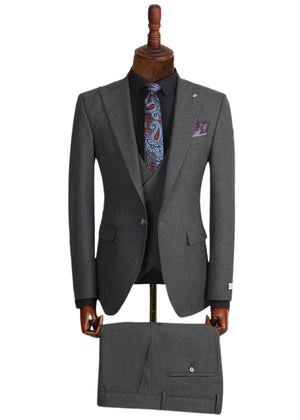 Three piece suit - Grey 01