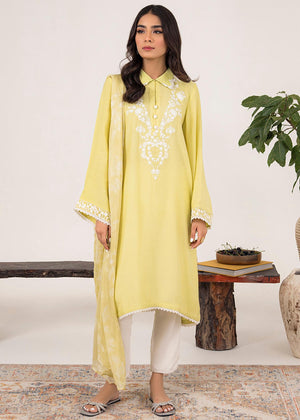 DRIED MOSS-2PC (SHIRT & DUPATTA)