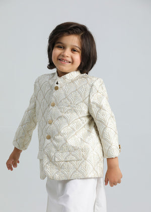 All Sequin White 3 PC Set-Kids