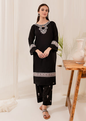 2PC Embroidered Dress EB-07