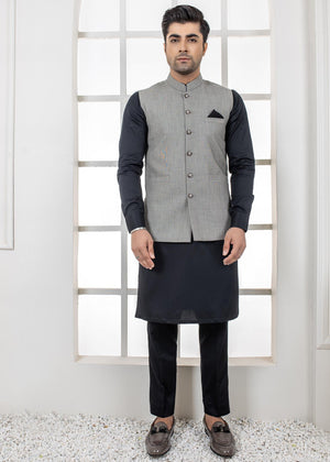 Al Aris Grey Men’s Waistcoat