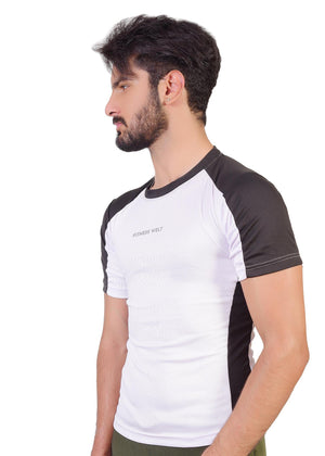 Fitness Welt - Fitness Welt Bold Tee White - FW-174