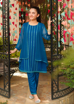 Chiffon Embroidered 2 Pc Suit OFW-EM-12