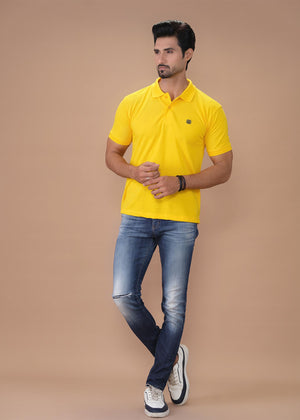 Yellow Polo Shirt - Aruba