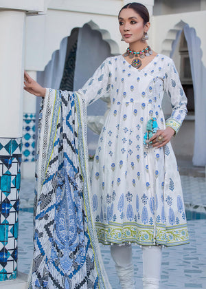 Lueur - 3PC Printed Lawn Suit