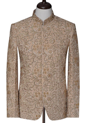 Groom Golden Luxury Prince Coat OC-10