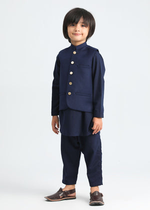 All Navy Blue - 3PC Set - Kids