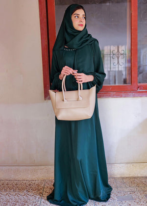 Green Abaya (005)