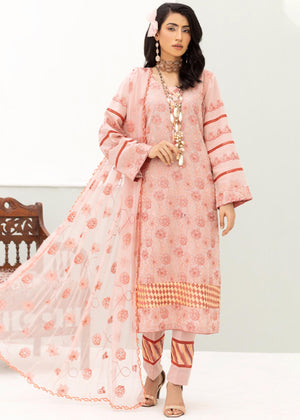 Sarang S-26 : Embroidered Slub Karandi