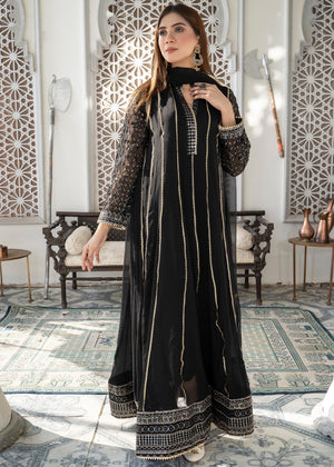 Manahils - KURTI-106 - Black