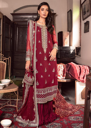 Jashn-Mulberry Maroon