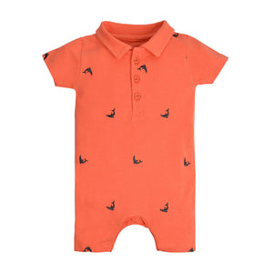 Dolphin Print Romper