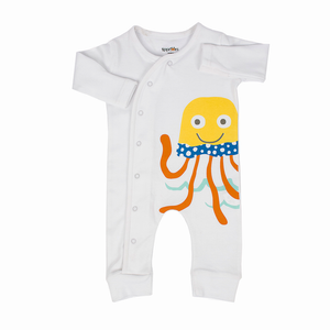 Casual Crazy Octopus Romper