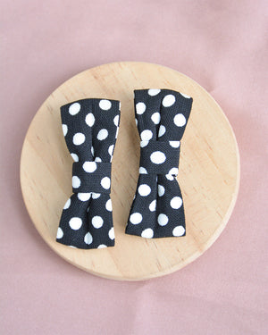 Polka Dot & Check Clips