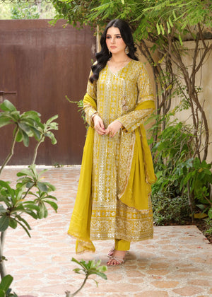 KURTI 122-DIVINE- Mustard