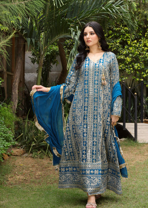 KURTI 122-DIVINE- ZINC BLUE