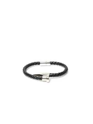 Black Leather Bracelet - FABR24-020