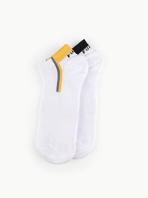 Pack Of 2 Multi Ankle Socks - FAMSO22-031