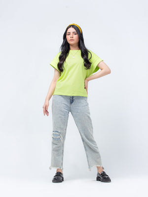 Relaxed Fit Basic Tee - FWTBT23-020