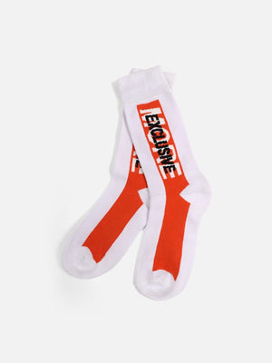 White Crew Sock - FAMSO21-048