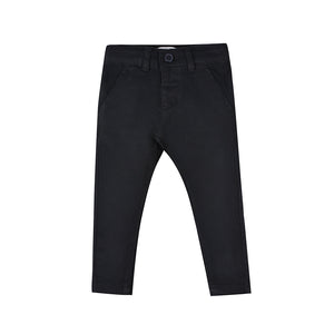 Boys Black Color Chinos