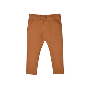 Boys Camel Color Chinos