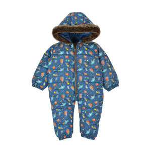 Marine Life Padded Pram Suit