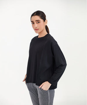 Women's Ribbed Panel Tee