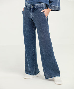 Women's Denim Flare Pants