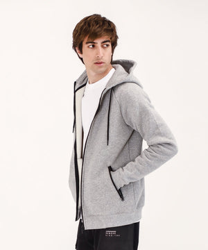 Men's Basic Zipper Hoodie